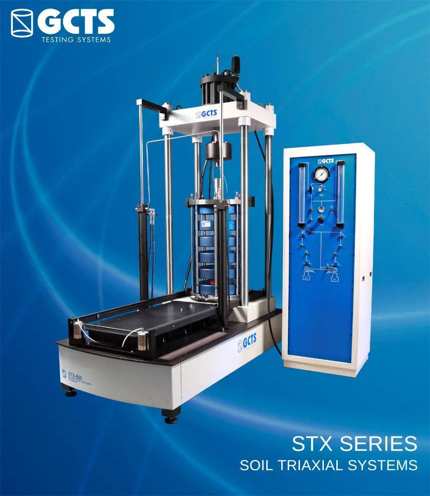 Soil triaxial testing systems – STX Series for advanced laboratory soil analysis